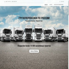 Скриншот главной страницы сайта lotacardicus.ru