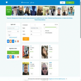 Скриншот главной страницы сайта love.stulchik.net