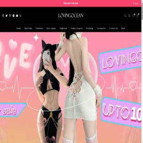 Скриншот главной страницы сайта lovingocean.net