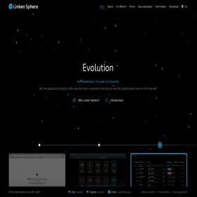 Скриншот главной страницы сайта ls.app