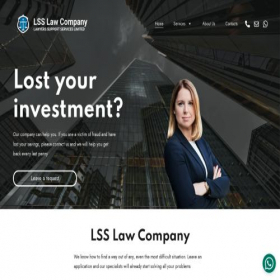 Скриншот главной страницы сайта lss-law.net