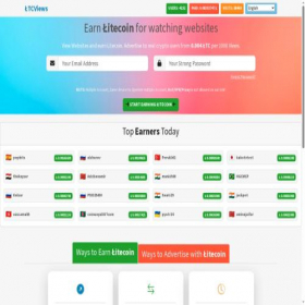 Скриншот главной страницы сайта ltcviews.com