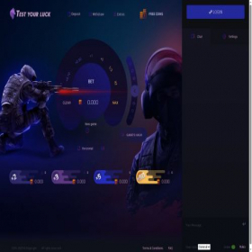 Скриншот главной страницы сайта luckywon.pro