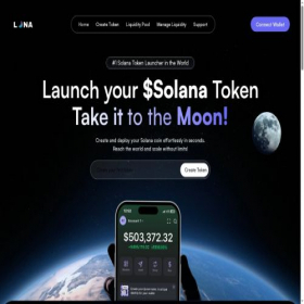 Скриншот главной страницы сайта luna-starter.com
