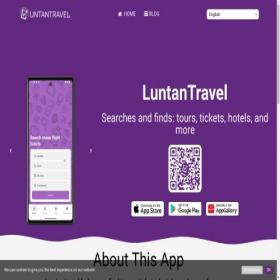 Скриншот главной страницы сайта luntan.pro