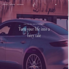 Скриншот главной страницы сайта luxesagency.com