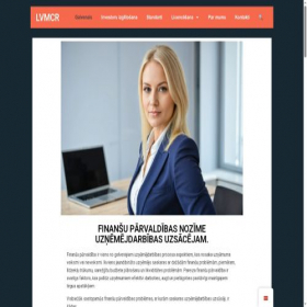 Скриншот главной страницы сайта lvmcr.com