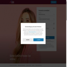 Скриншот главной страницы сайта m.datesgern.com