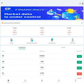 Скриншот главной страницы сайта m.financingy.com