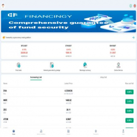 Скриншот главной страницы сайта m.financingychain.com