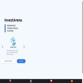 Скриншот главной страницы сайта m.investarena.com
