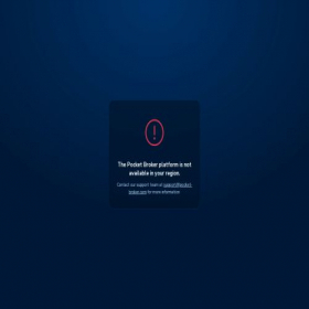 Скриншот главной страницы сайта m.pocket-broker.com