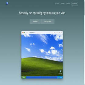 Скриншот главной страницы сайта mac.getutm.app