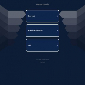 Скриншот главной страницы сайта mafia-money.site