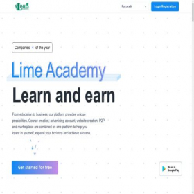 Скриншот главной страницы сайта magiclime.systems