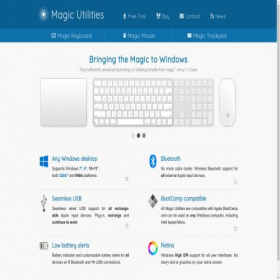 Скриншот главной страницы сайта magicutilities.net
