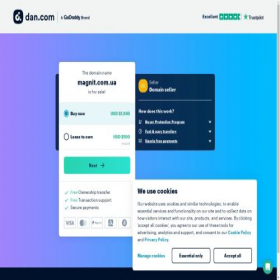 Скриншот главной страницы сайта magnit.com.ua