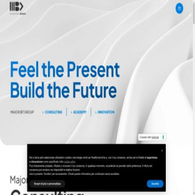 Скриншот главной страницы сайта majorbit.net