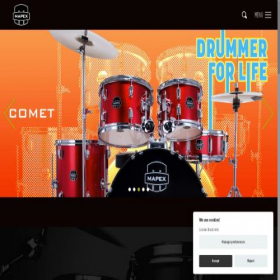 Скриншот главной страницы сайта mapex.info