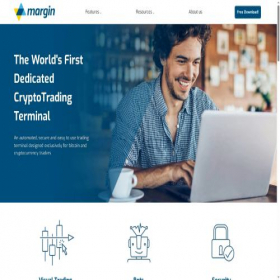 Скриншот главной страницы сайта margin.de