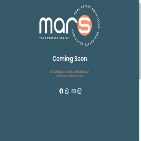 Скриншот главной страницы сайта mars-invest.com