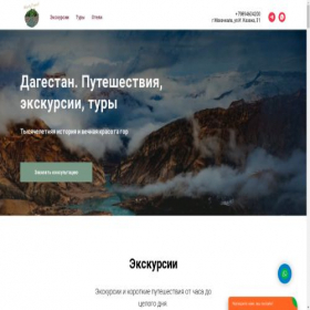 Скриншот главной страницы сайта martytravel.ru