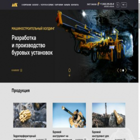 Скриншот главной страницы сайта mash-hold.ru
