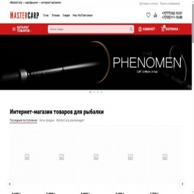 Скриншот главной страницы сайта master-carp.kz