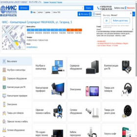 Скриншот главной страницы сайта max.nix.ru