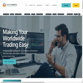 Скриншот главной страницы сайта maxximarkets.com