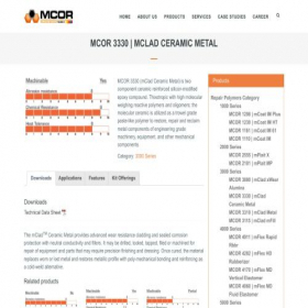 Скриншот главной страницы сайта mclad.com