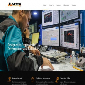 Скриншот главной страницы сайта mcor.com.my