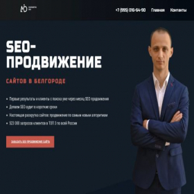 Скриншот главной страницы сайта md-seo.ru