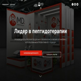 Скриншот главной страницы сайта mdconsultant.ru