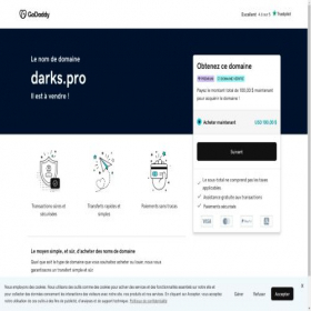 Скриншот главной страницы сайта me.darks.pro