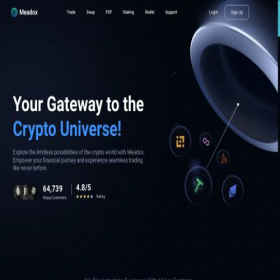 Скриншот главной страницы сайта meadox.com
