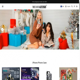 Скриншот главной страницы сайта measurablen.com
