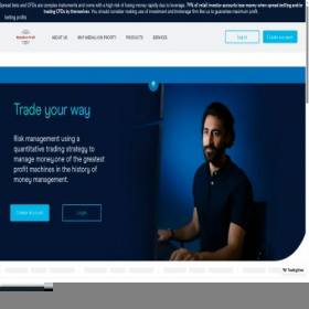 Скриншот главной страницы сайта medallionprofit.com