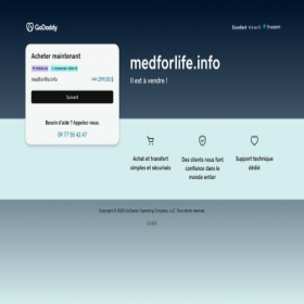 Скриншот главной страницы сайта medforlife.info