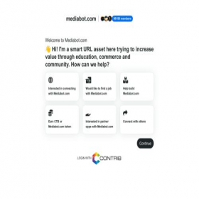 Скриншот главной страницы сайта mediabot.com