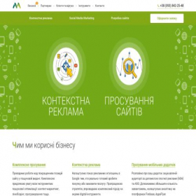 Скриншот главной страницы сайта medianest.pro
