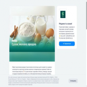 Скриншот главной страницы сайта medical-madness.clients.site