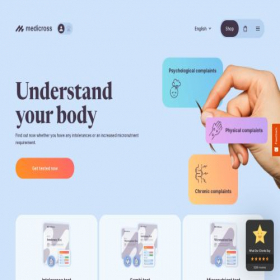 Скриншот главной страницы сайта medicross.com