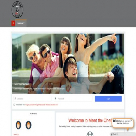 Скриншот главной страницы сайта meetthechef.ca