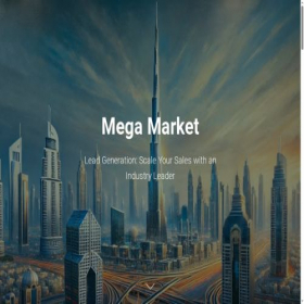 Скриншот главной страницы сайта mega-market.tech