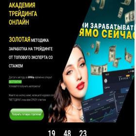 Скриншот главной страницы сайта megatrades.ru