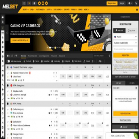 Скриншот главной страницы сайта melbet-32264.top