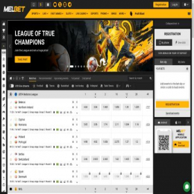 Скриншот главной страницы сайта melbet-33933.top