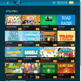 Скриншот главной страницы сайта member.craaazygames.com