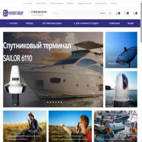 Скриншот главной страницы сайта memorygroup.ru